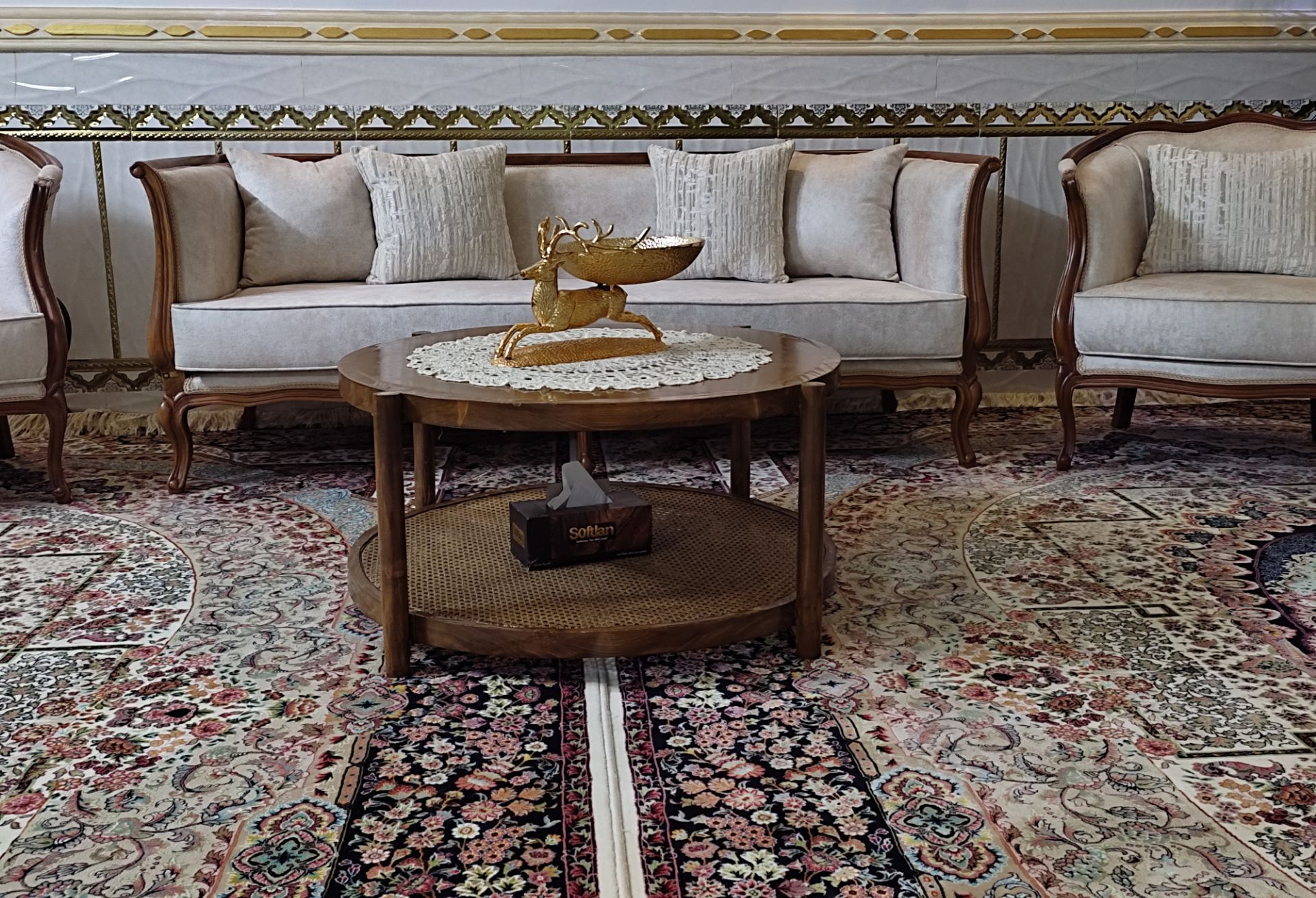 میز حصیری